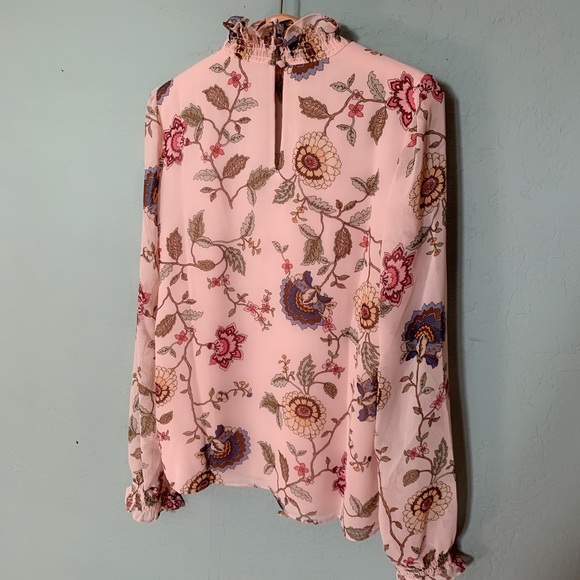 Vince Camuto Pink Blouse XXS - Picture 7 of 7